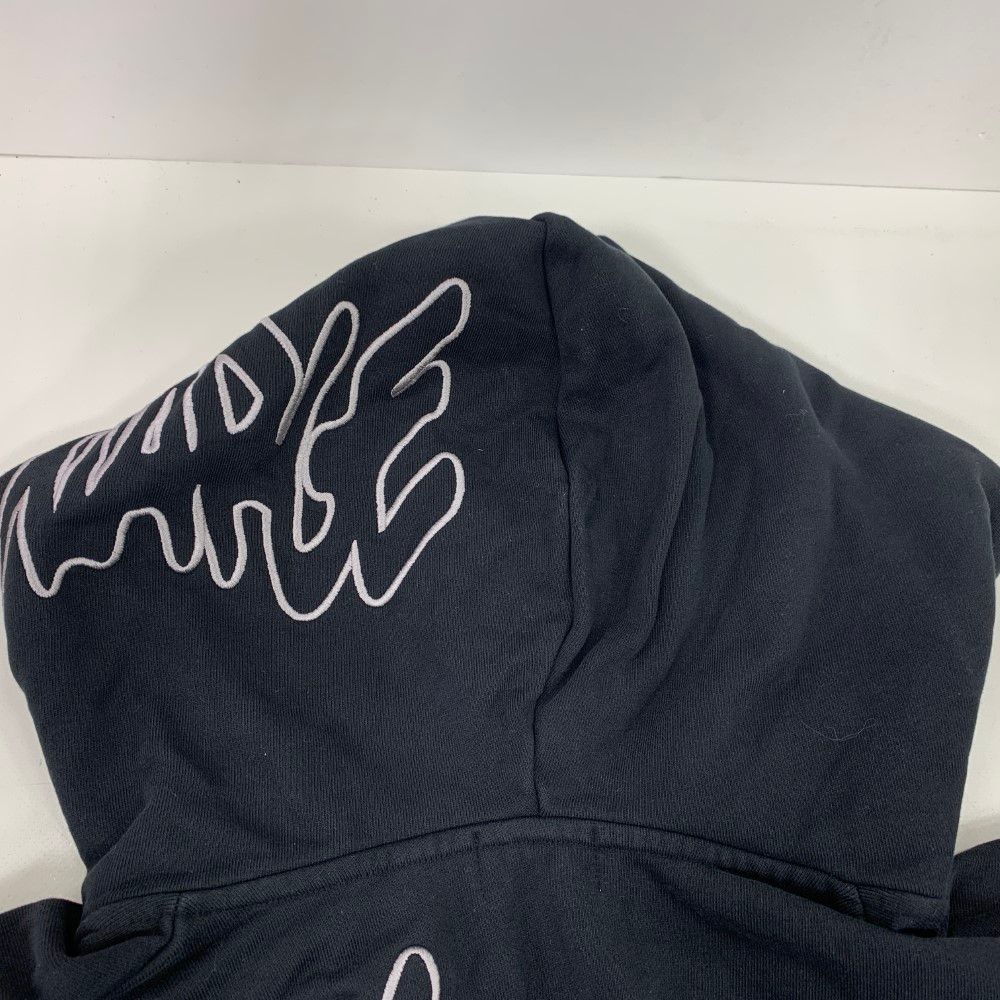 【美品‼︎】　sweats collective ジップパーカー　M ブラック 07w3561 XLARGE ジップ パーカー ブラック ALLOVER LOGO ZIP