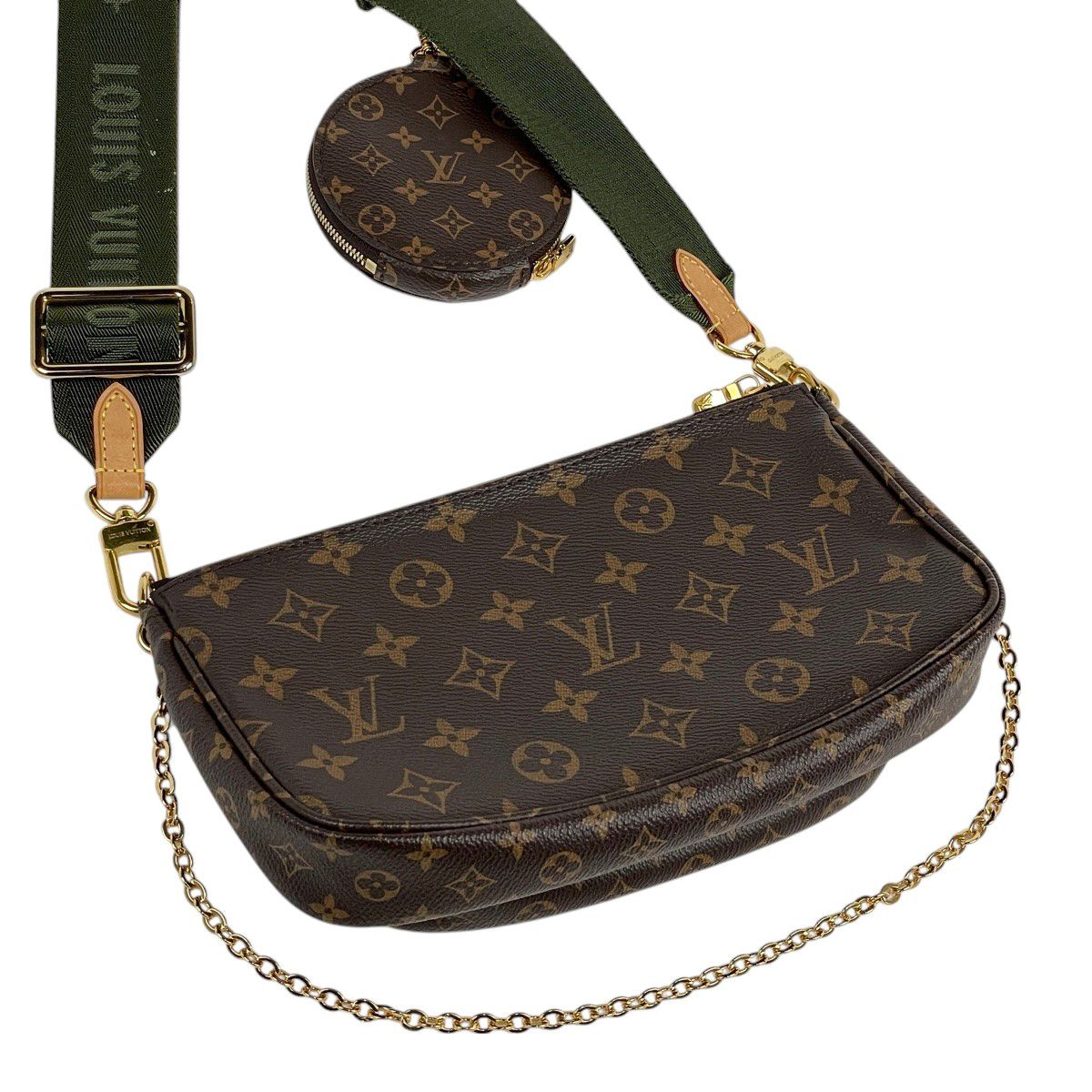 【安心国内】LouisVuitton ミュルティ ポシェット ポーチ ルイ・ヴィトン(LOUIS VUITTON)ルイ・ヴィトン ミュルティ
