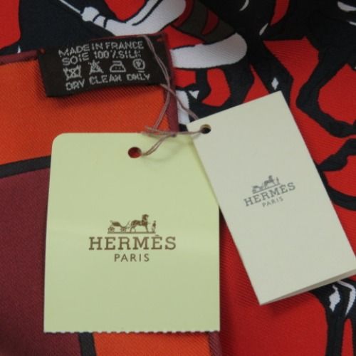 74743 HERMES エルメス カレ90 LEA COURSES 競馬 乗馬 馬 スカーフ - メルカリ