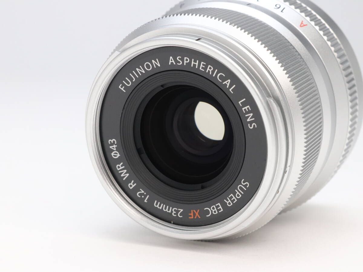 B+ (並品) FUJIFILM 富士フィルム XF 23mm F2 R WR シルバー