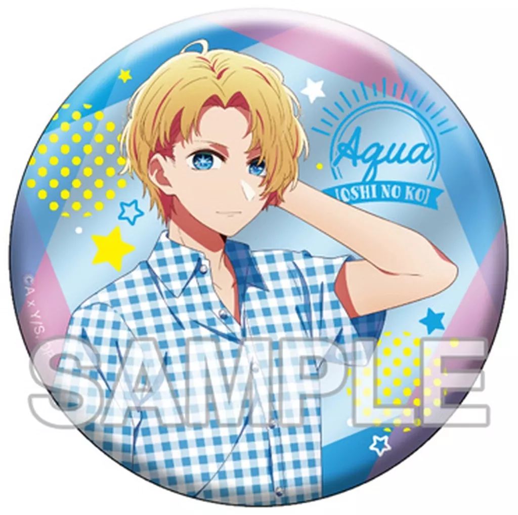 推しの子　きらきら缶バッジコレクション＋75 星野アクア　23点 推しの子】きらきら缶バッジコレクション＋75 Summer ver. A BOX