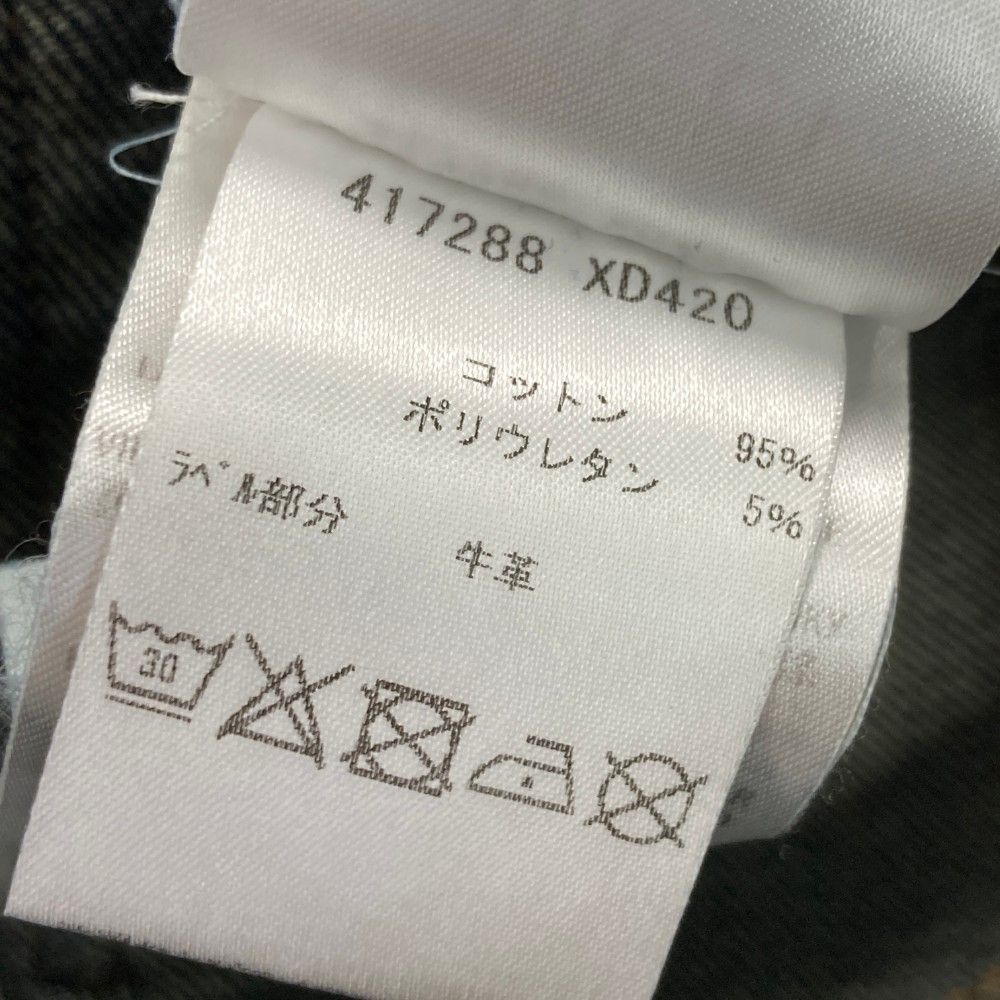 GUCCI グッチ 417288 デニムパンツ ネイビー系 25 [240101403668