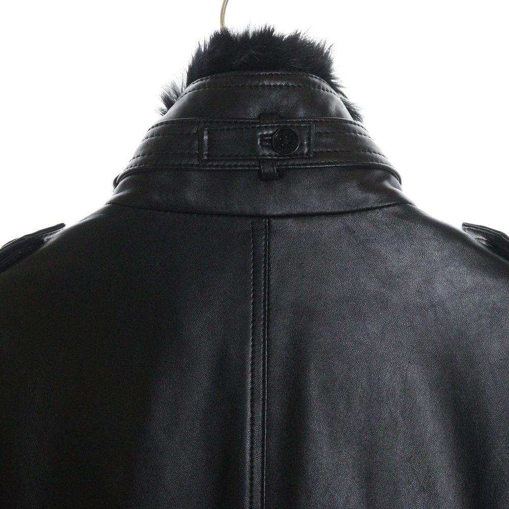 BURBERRY BLACK LABEL (バーバリー ブラックレーベル) ラビットファー