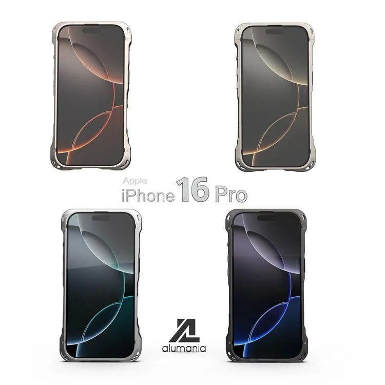 alumania アルマニア EDGE LINE for iPhone14 Pro MAX アルミビレット＋アルマイトによる美しいアルミバンパー alumania アルマニア EDGE LINE for iPhone12 Pro Max 6.7インチ