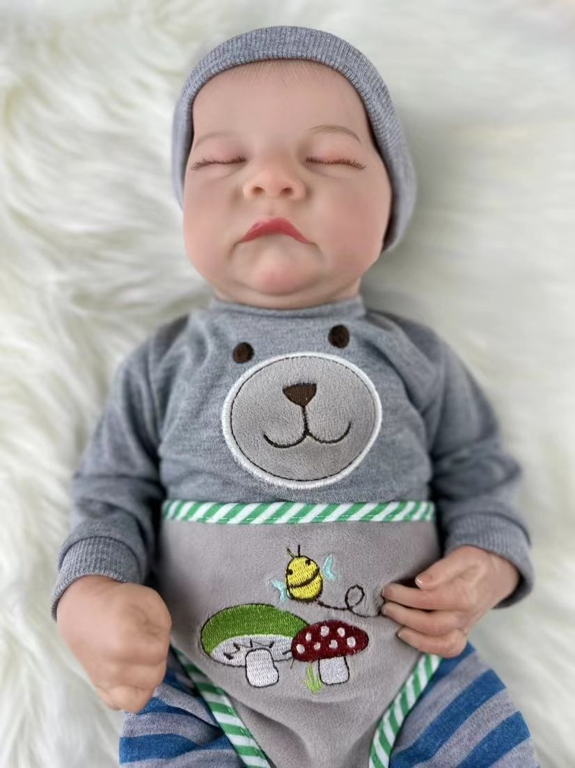 新品未使用/リアル赤ちゃん人形(Reborn Doll) 人形 赤ちゃん 人形 Reborn Doll 46cm 赤ちゃんリボーンドール