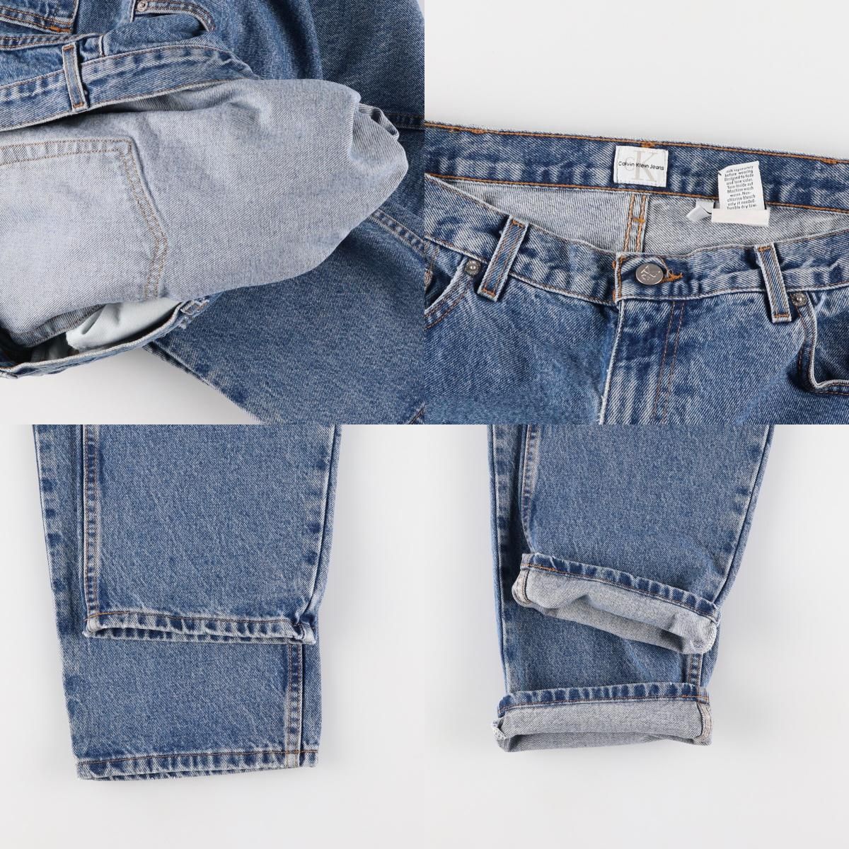 古着 90年代 カルバンクライン Calvin klein JEANS テーパードデニム 
