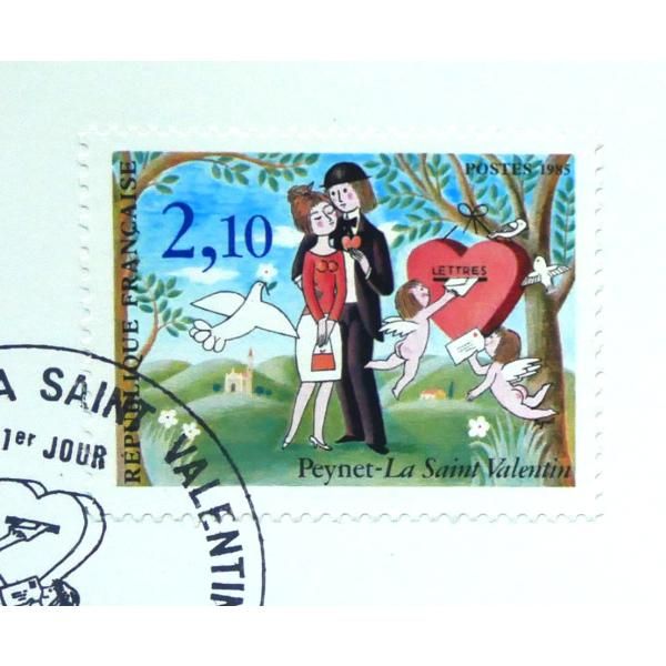 レイモン ペイネ(Raymond Peynet)「みんなが見てるよ」リトグラフ