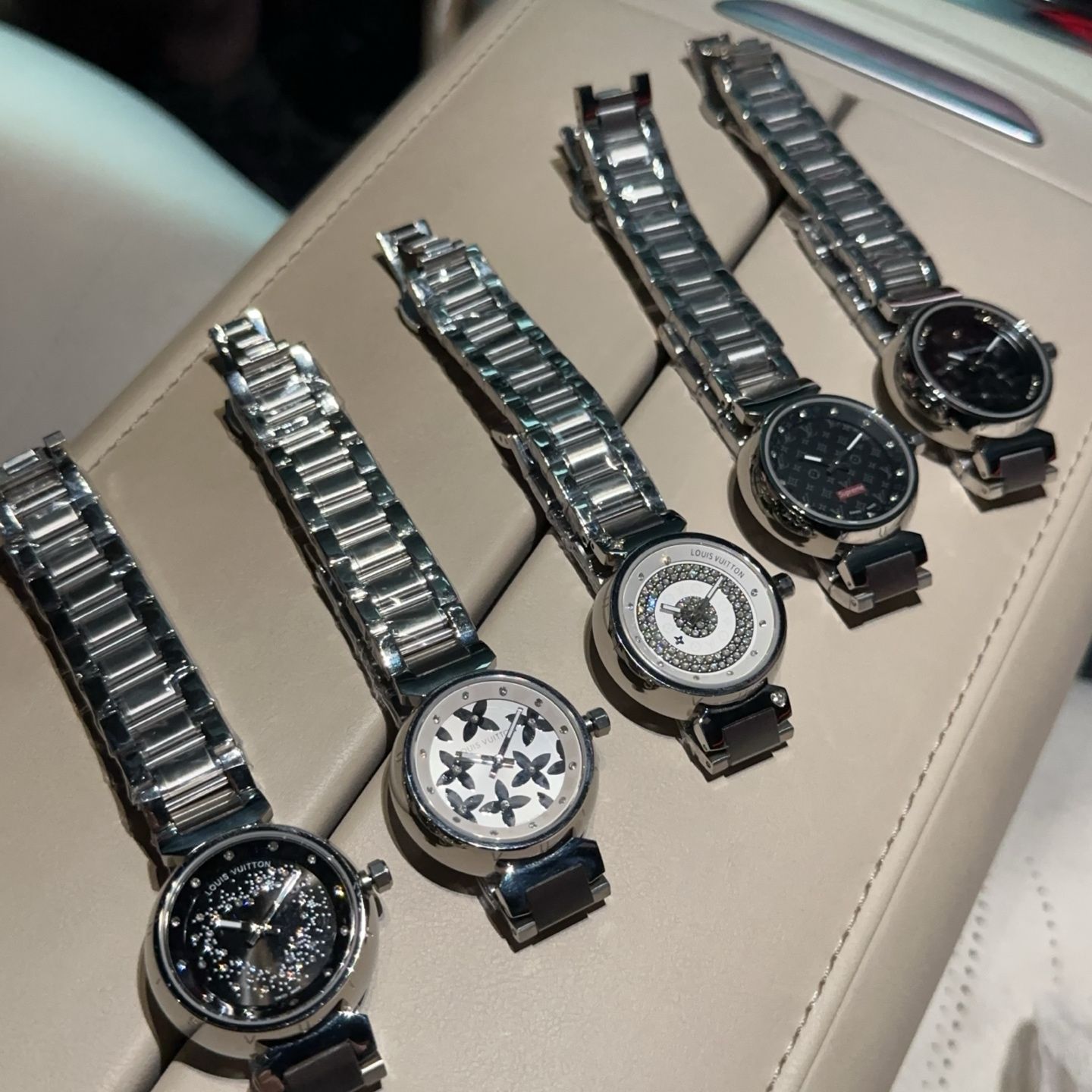 ルイヴィトン　ヴィトン　腕時計　レディース LOUIS VUITTON ルイ・ヴィトン タンブール ラブリーカップMM