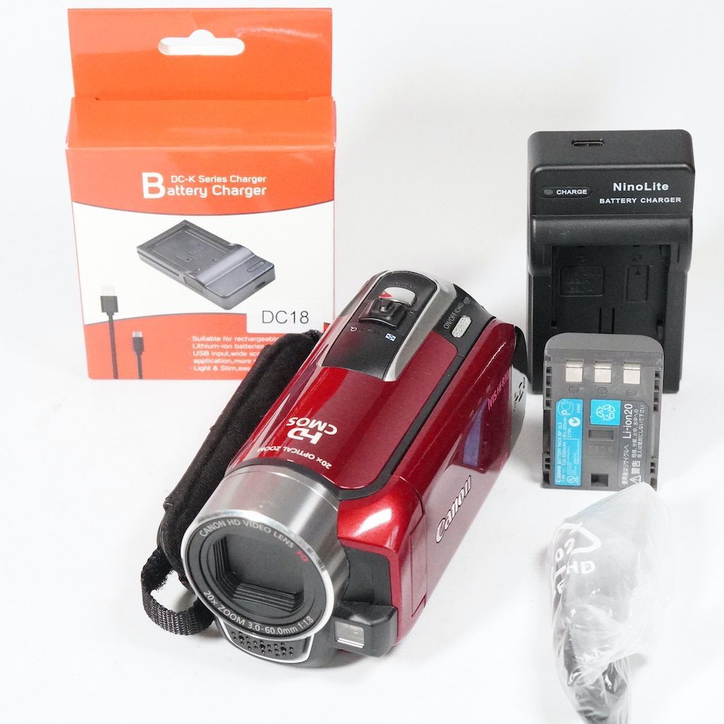 【動作確認済み】CANON iVIS HF R10 動作確認済】❤Canon IVIS HF R10❤HDビデオカメラ❤美品