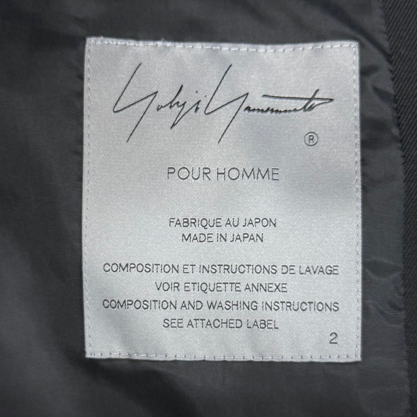 YOHJI YAMAMOTO / 24AW / ウールギャバ5Bジャケット