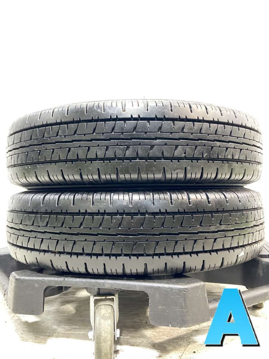 145R12 6PR nダンロップ エナセーブ VAN01 n中古タイヤ サマータイヤ 2本セットn s12240227067
