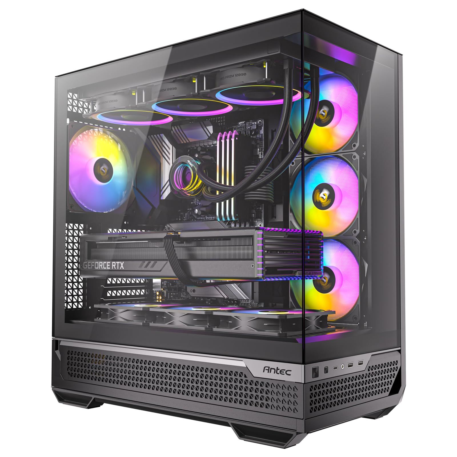 Antec Constellation C7 ARGB 強化ガラスパネル搭載 冷却型ミドルタワーPCケース