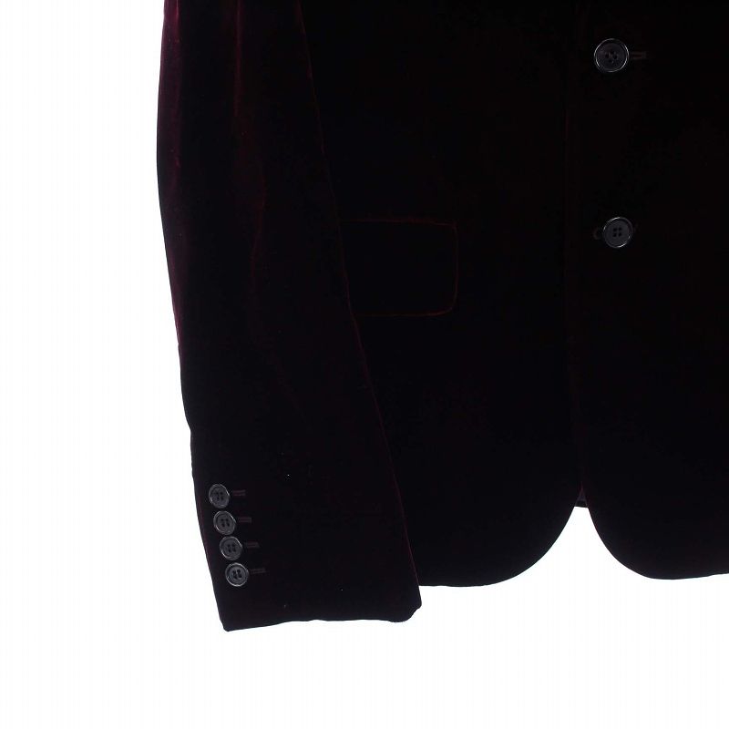 サンローラン パリ SAINT LAURENT PARIS ベロア テーラードジャケット 