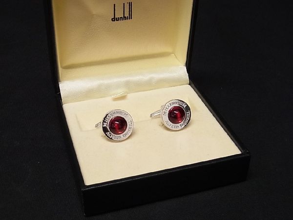 限定品 ALFRED DUNHILLアルフレッド ダンヒル ミレニアム カフス Dunhill - 正規良 限定 アルフレッド ダンヒル ミレニアム