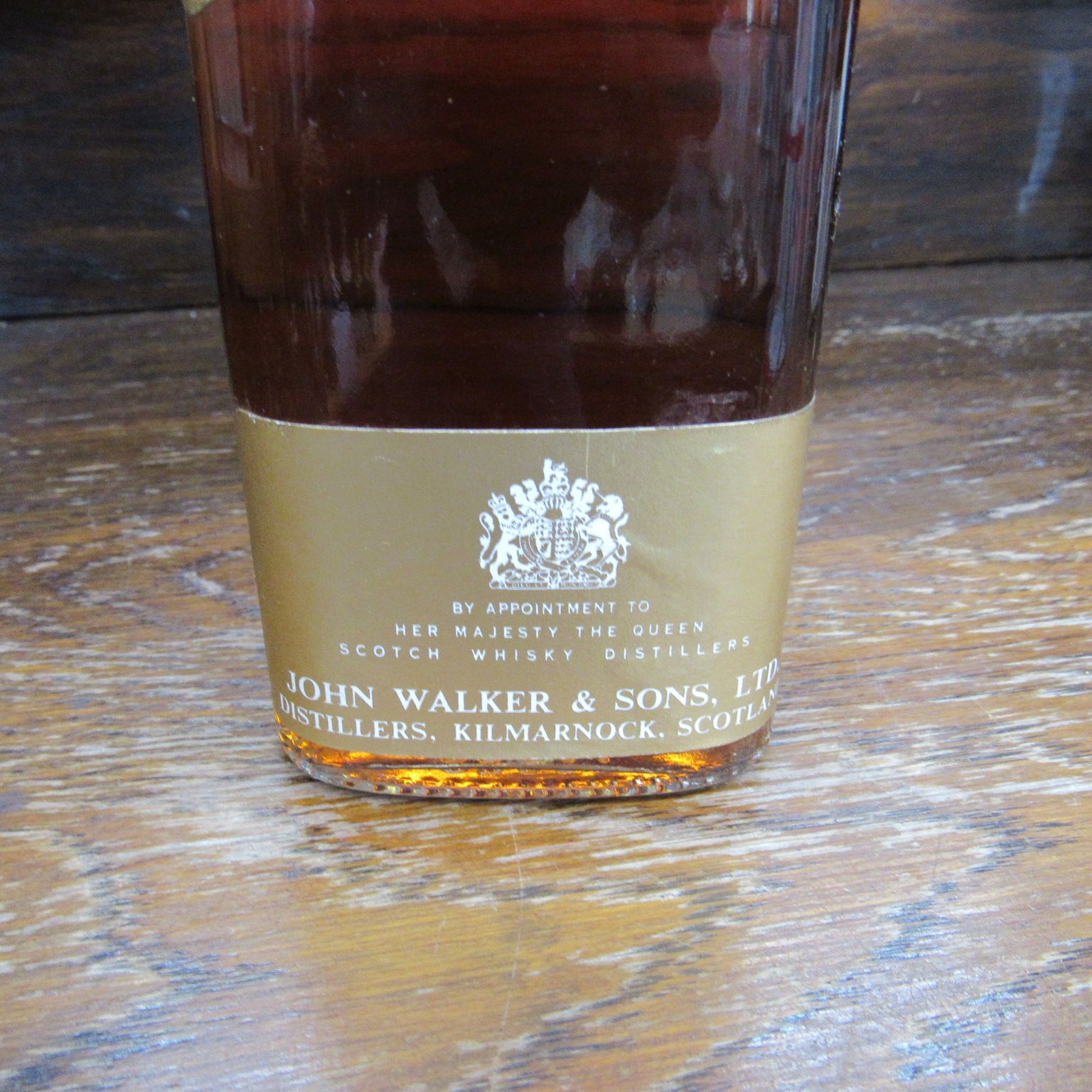 1960年代 特級 ジョニーウォーカー　BLACK LABEL 未開栓 1960年代 Johnnie Walker 12年 ジョニーウォーカー 特級