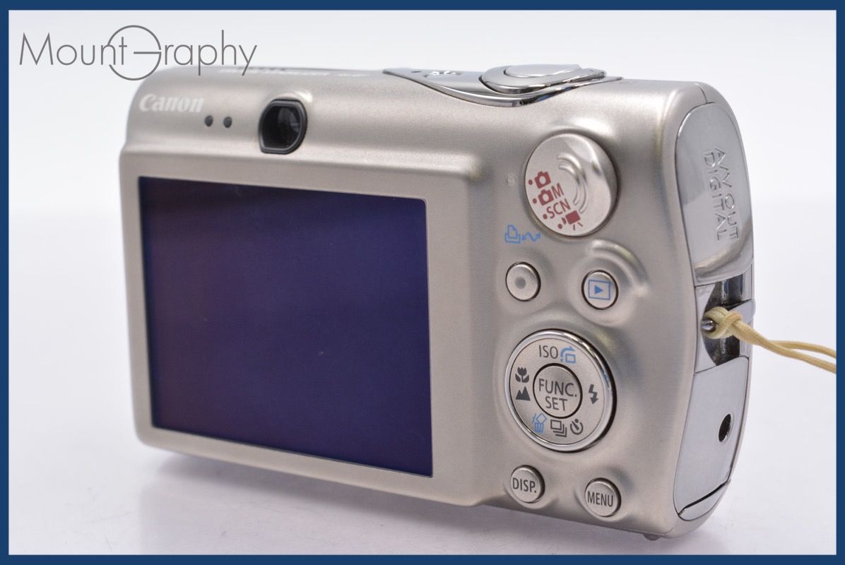 ☆実用美品☆ キヤノン Canon IXY DIGITAL 2000 IS 3.7x バッテリー付属 同