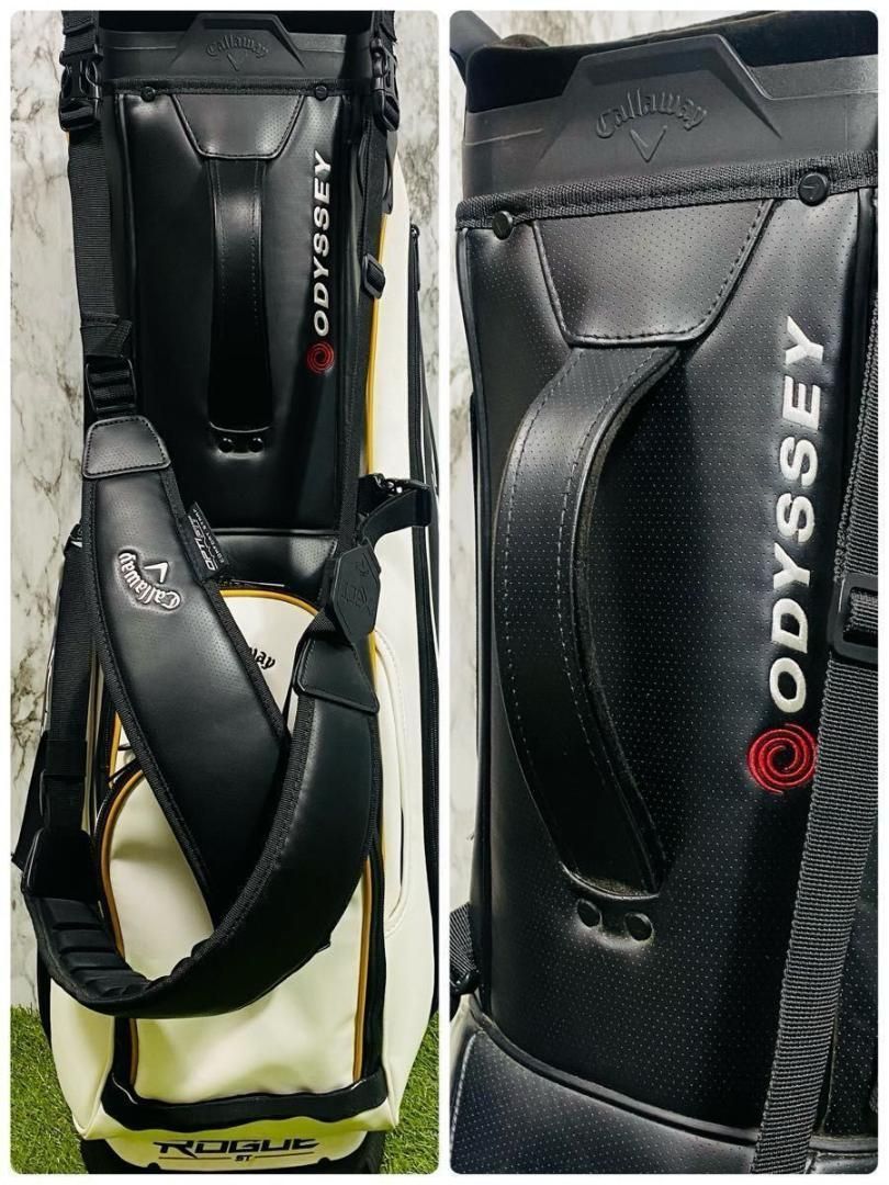 【良品】限定モデル キャロウェイ ローグST スタンド式 キャディバッグ キャロウェイ(Callaway) スタンドキャディバッグ シェブ