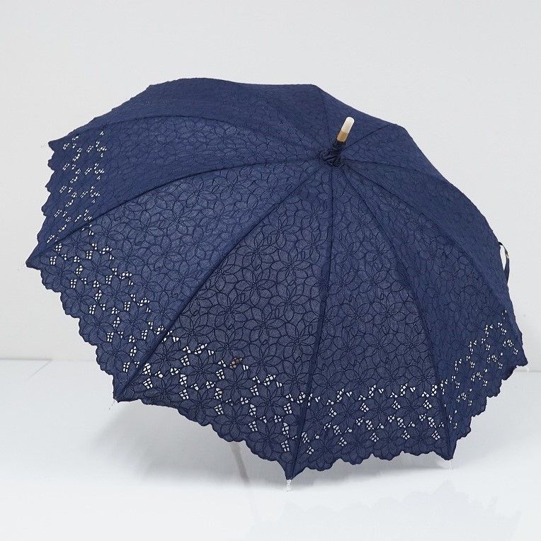 TSUKISOU ブランド日傘 刺繍レース - 傘