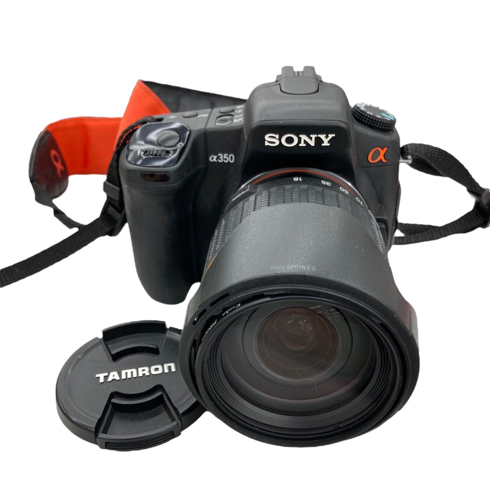 186000 現状品 ソニー デジタル一眼レフカメラ α350 付属レンズ TAMRON 18-200mm