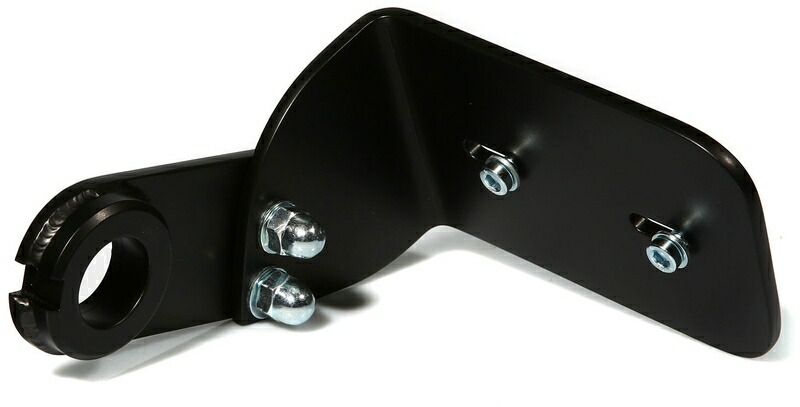 サイドマウントライセンスプレートブラケット ショート 2018年以降ソフテイル マットブラック