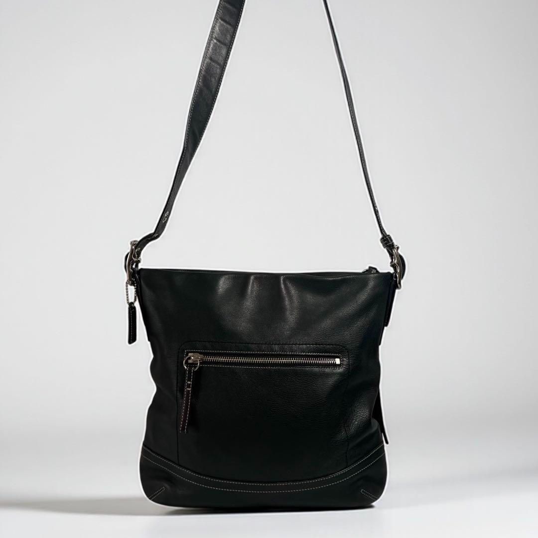 美品】old coach オールドコーチ グラブタンレザー ショルダー