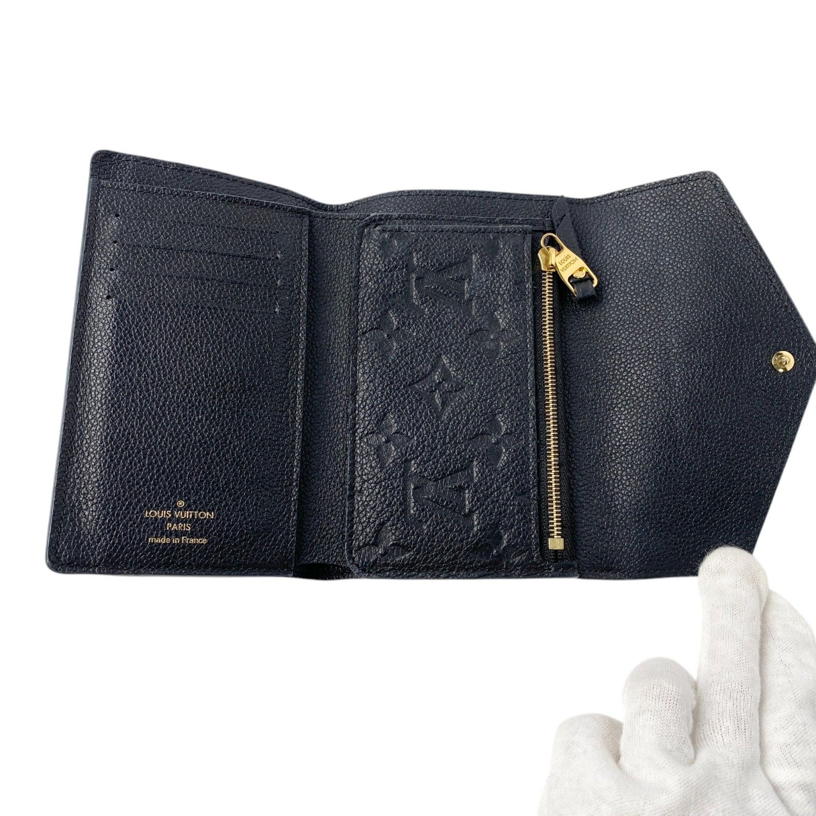 ルイヴィトン LOUIS VUITTON レディース 三つ折り 財布