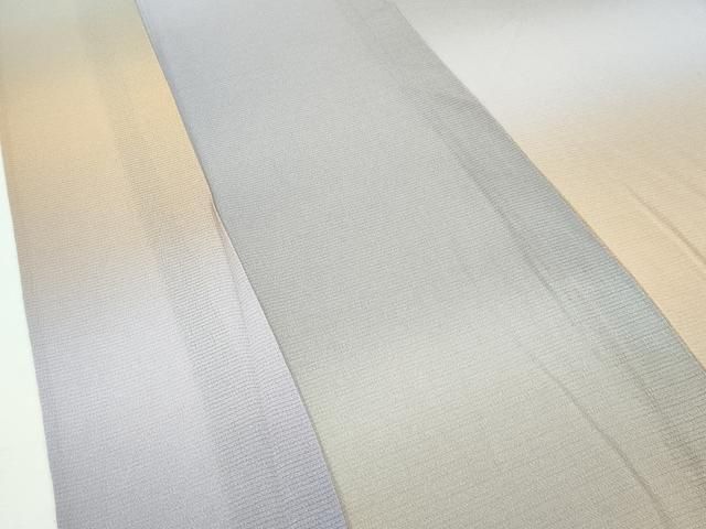 平和屋本店□極上 夏物 小紋 絽縮緬 暈し染め 逸品 CZAA2355s5 - メルカリ 