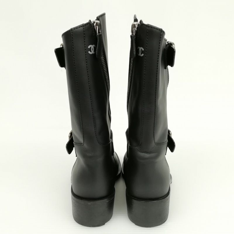 シャネル CHANEL 14P G27805X31183 美品 レザー エンジニア シャネル CHANEL 14P G27805X31183 美品 レザー エンジニア