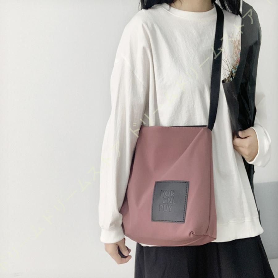 トートバッグ ナイロン ショルダーバッグ 大容量 トートバック 一泊旅行 ナイロントート 布 肩掛け トート tote bag ショッピングバッグ シンプル