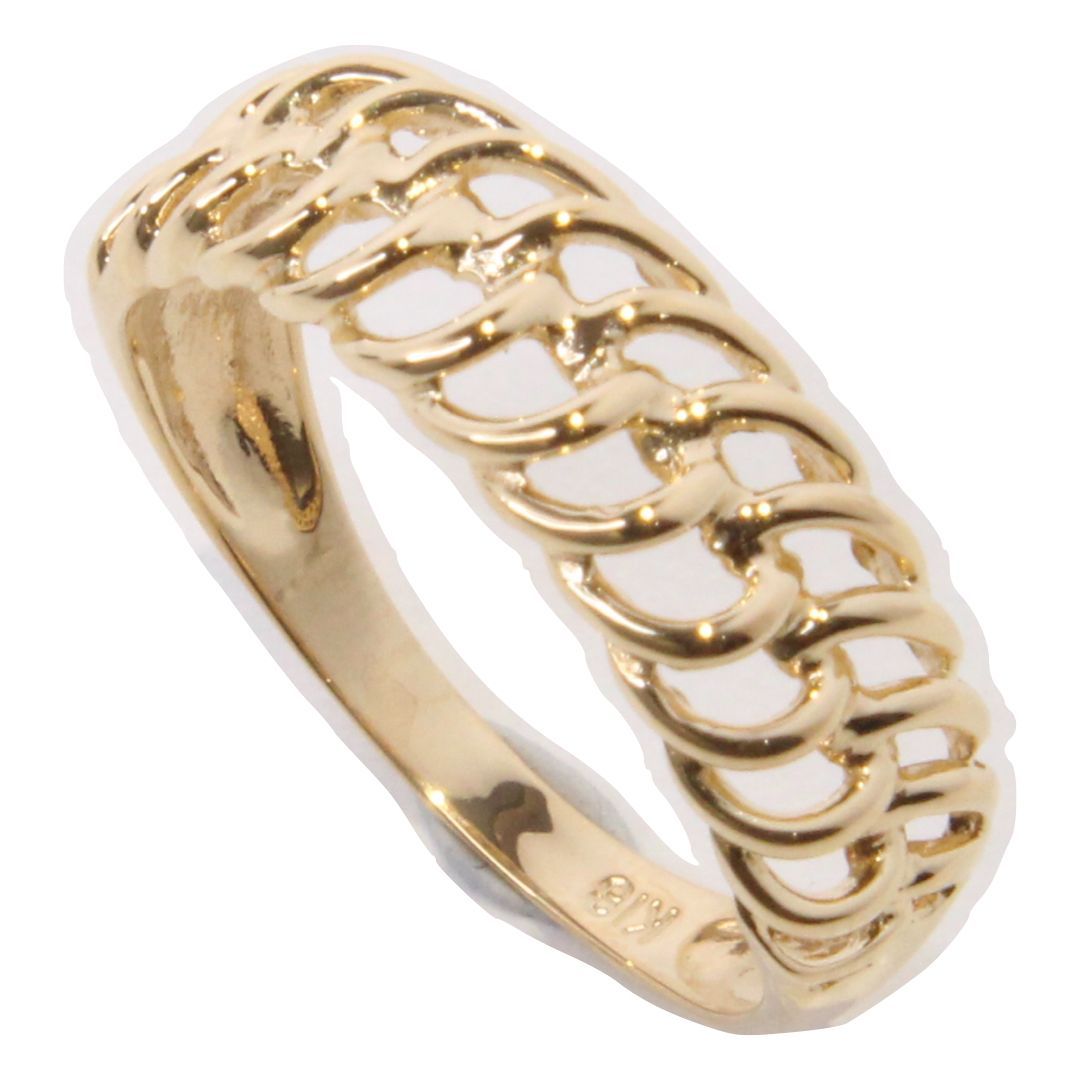 ゴールドリング 指輪 K18刻印あり 2.0g 約11号 レディース