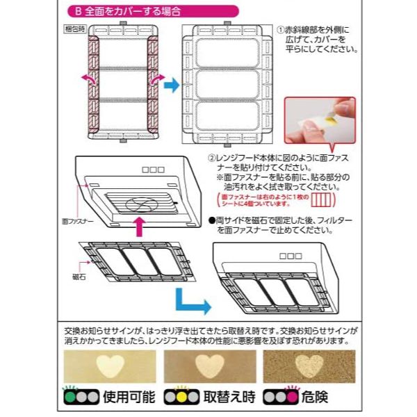 レンジフード用カバー