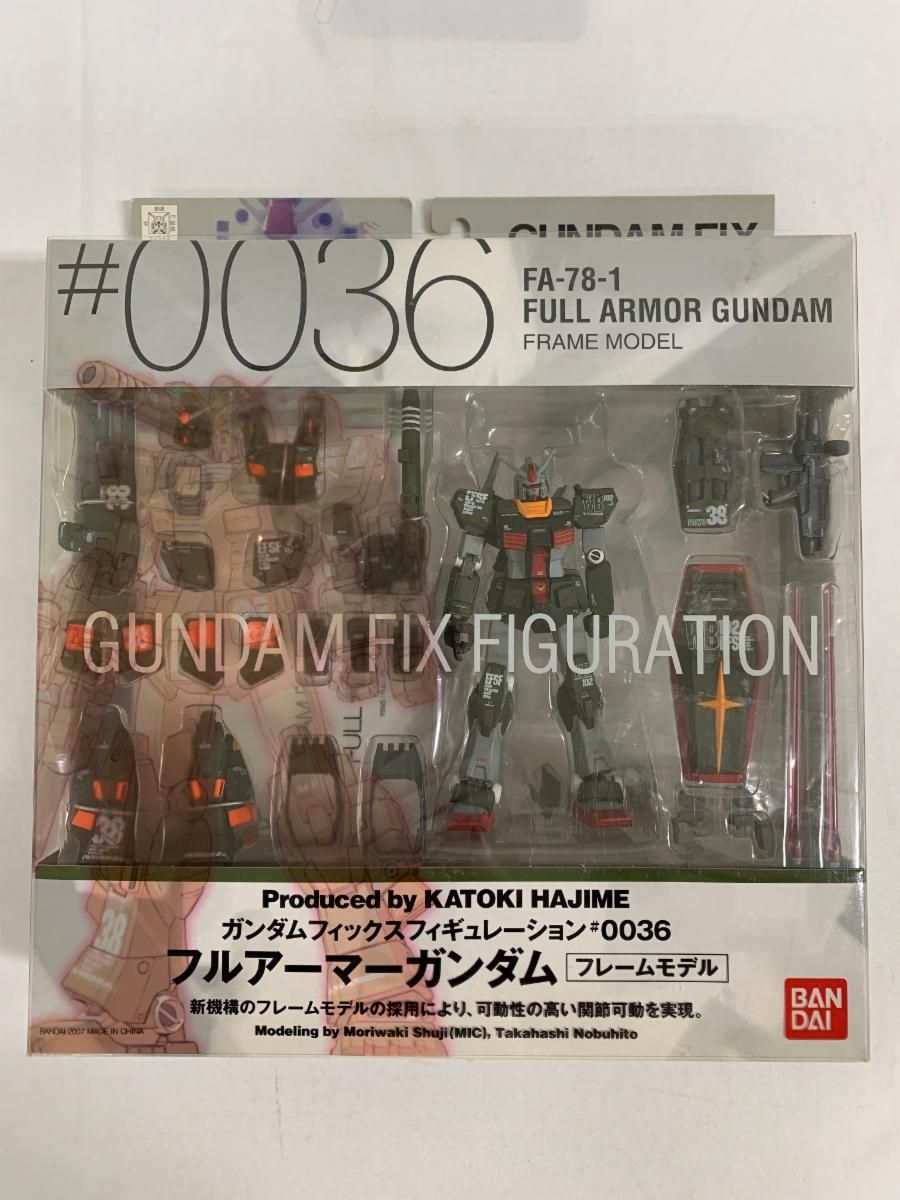 新品未開封 GFF 0036 フルアーマーガンダム Amazon.co.jp: TAMASHII NATIONS GUNDAM FIX FIGURATION #0036