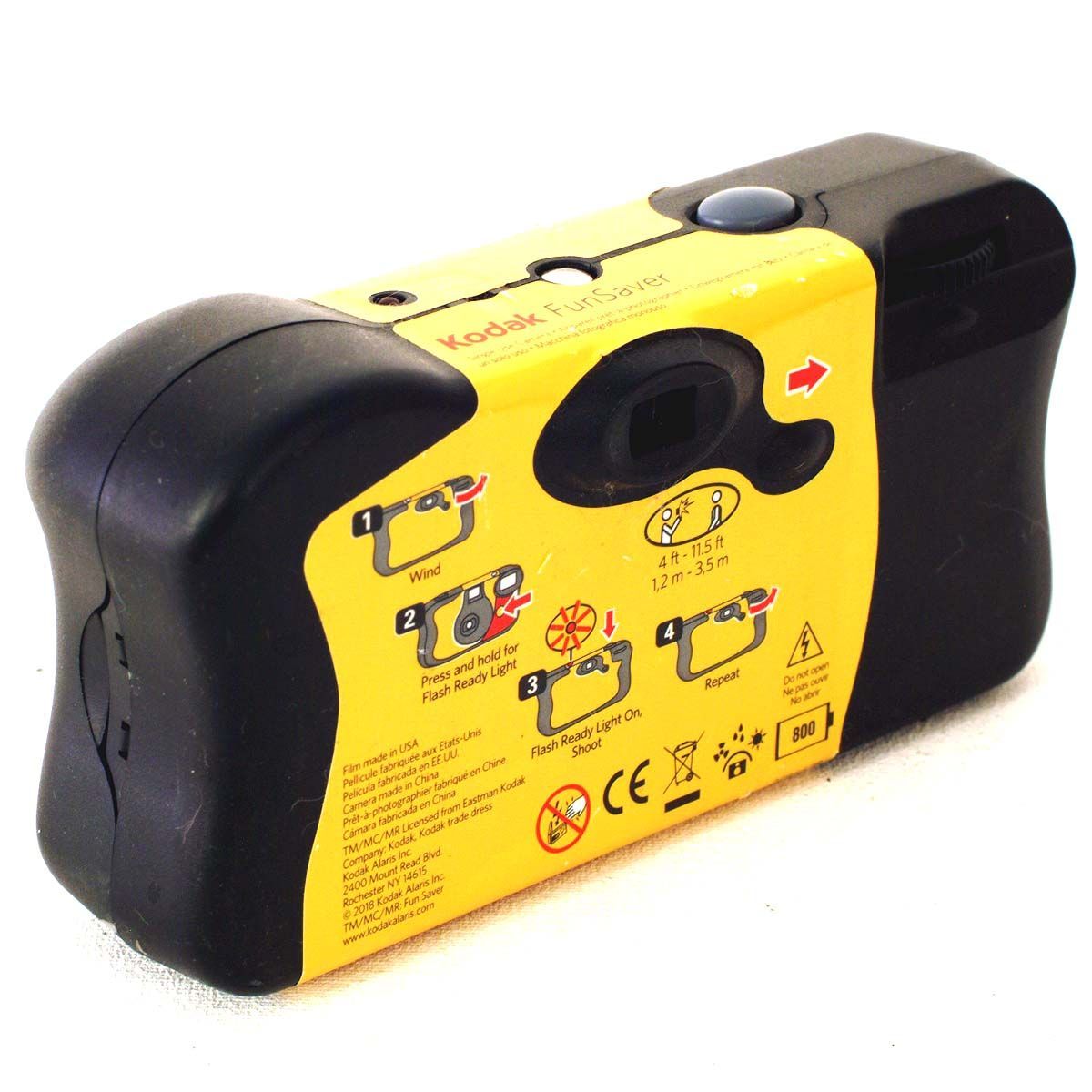 使い捨てカメラ【2個セット】コダック FunSaver 800-27枚撮 フラッシュ