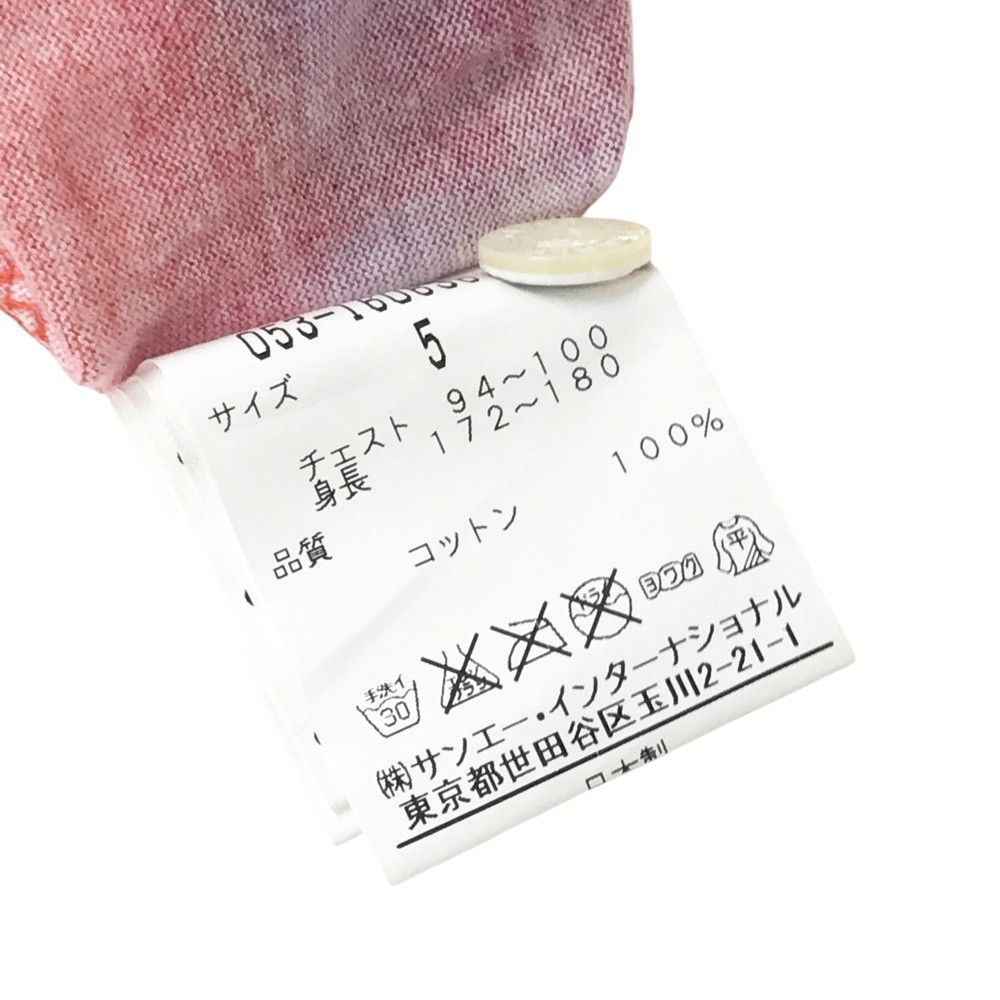 サイズ：5 PEARLY GATES パーリーゲイツ 半袖ポロシャツ チェック柄