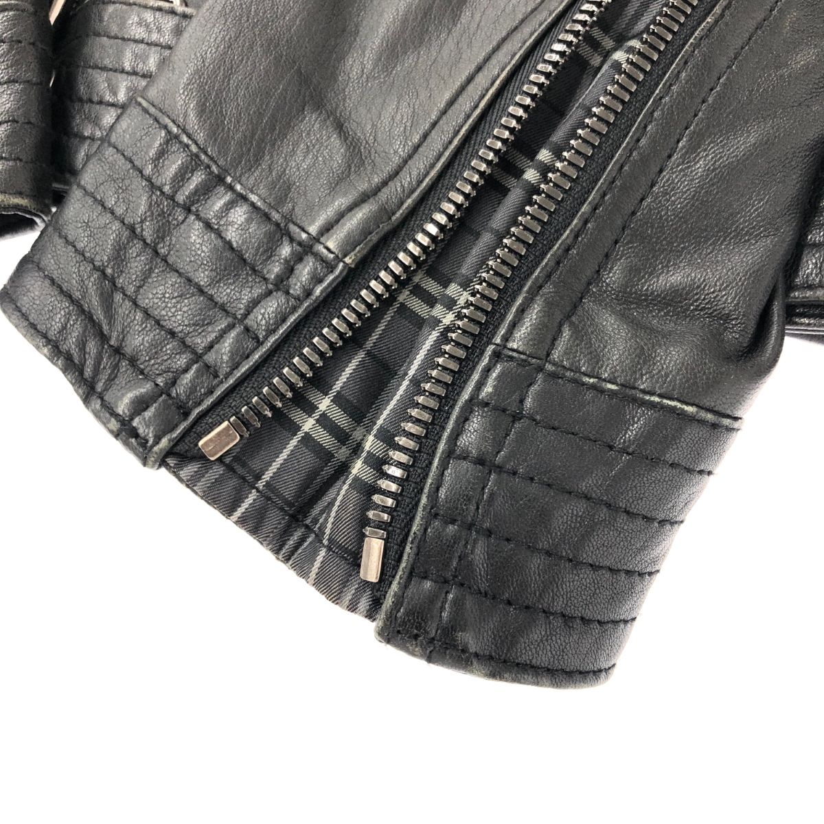 BURBERRY BLACK LABEL バーバリーブラックレーベル ダブルライダース