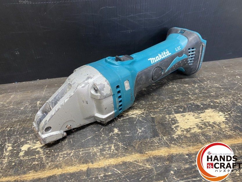 ● 品 makita マキタ JS161DZ ストレートシャー 18V用 ストローク数 4 300min-1 最大切断能力 軟鋼板1.6mm|硬鋼板1.2mm 本体のみ