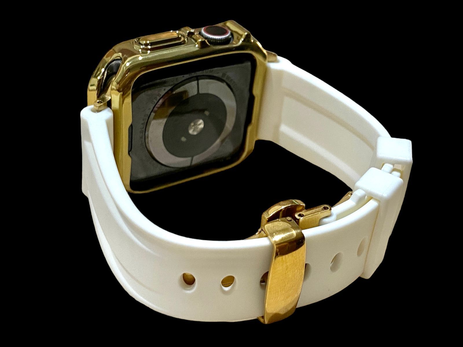 GH カスタム セット アップルウォッチバンド ラバーベルト Apple Watch