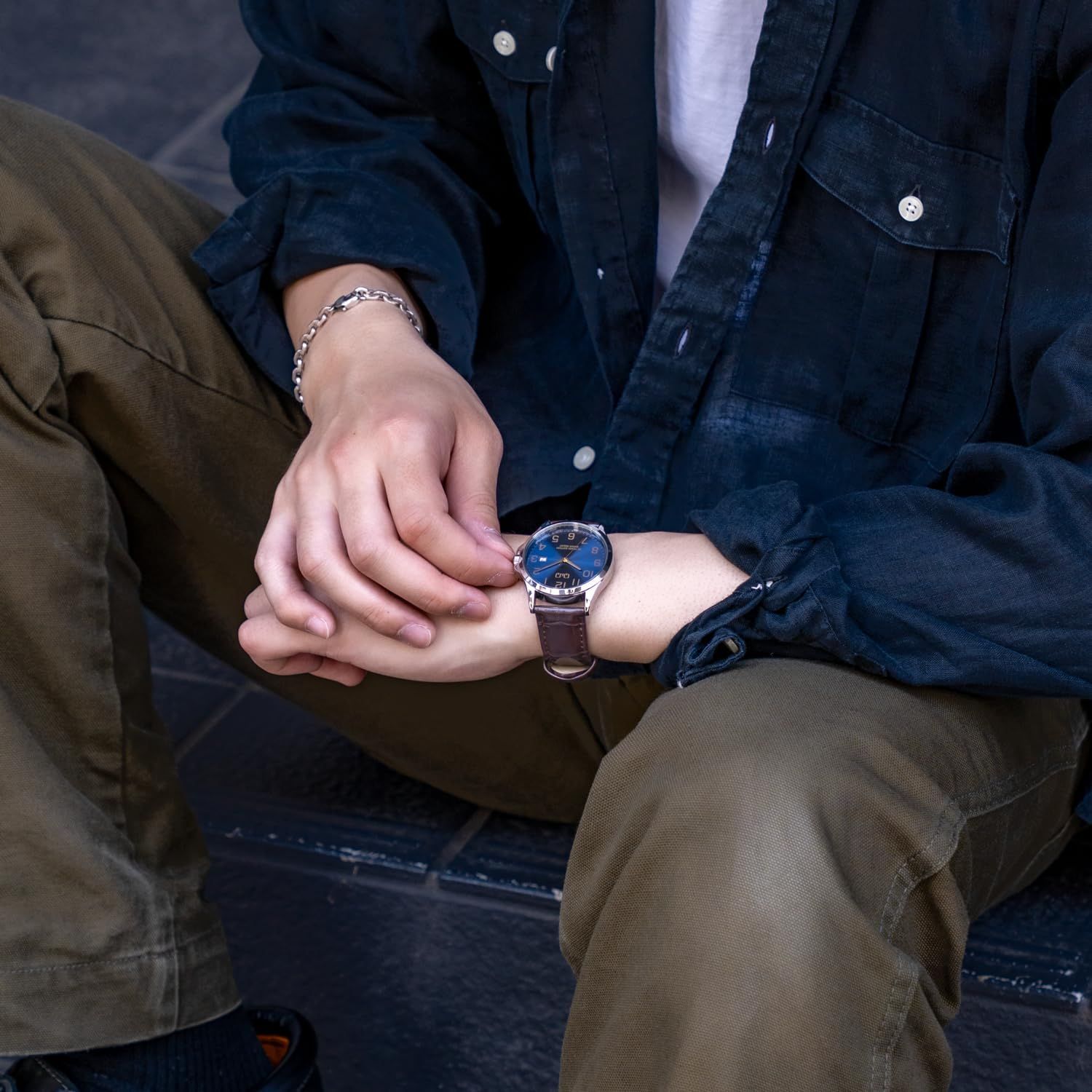 メンズ シチズンQ-Q