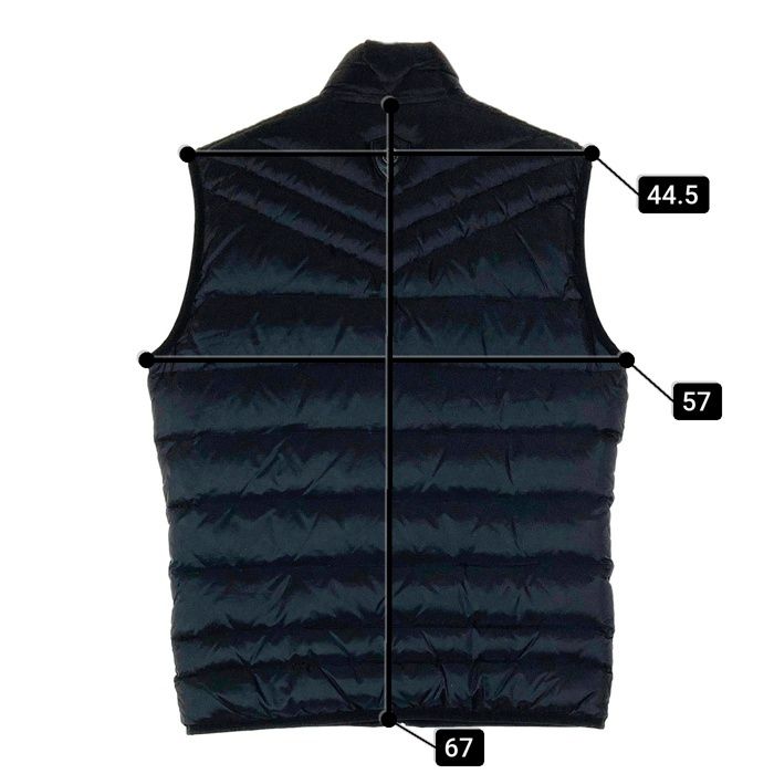 ディーゼル　diesel ベスト　ブラック ☆DIESEL ディーゼル ジップ ダウンベスト ブラック sizeM - メルカリ