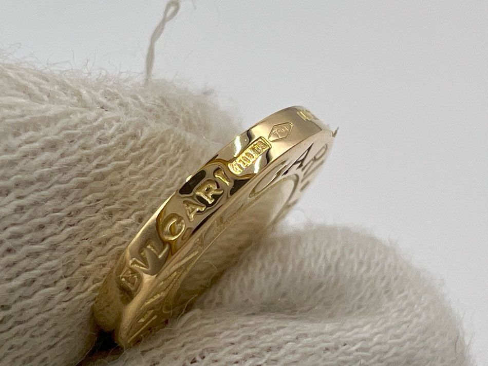 正規品 ブルガリ ゴールド チャームのみに変更 BVLGARI ブルガリ ブルガリブルガリ チャーム トップ 750 K18 イエロー