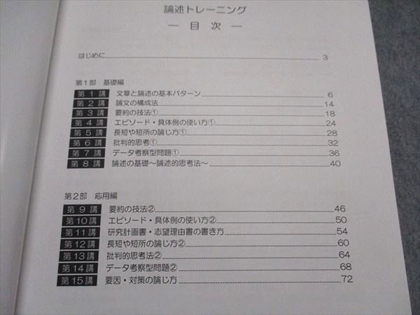 河合塾KALS 大学院入試対策講座 A群 基本講習 論述トレーニング