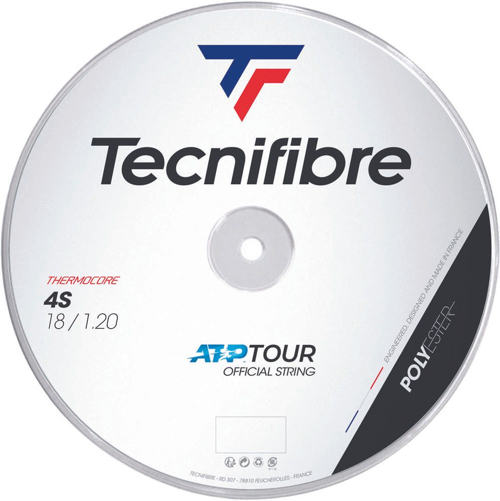 テクニファイバー Tecnifibre テニス 硬式テニスガット BOB 200M 4S 1.20 04R4S125XB ブラック