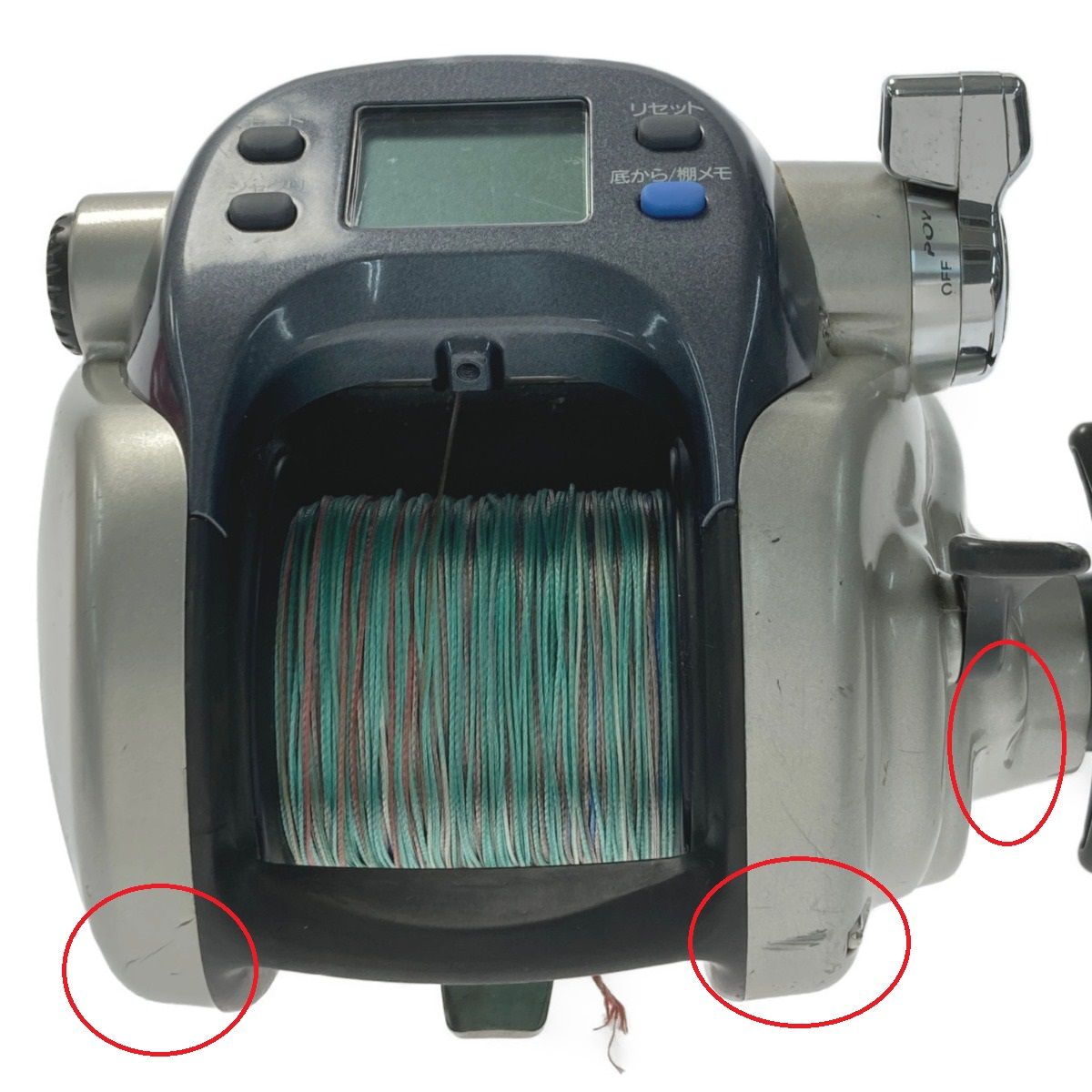 DAIWA ダイワ スーパー タナコン S 600W 電動リール 801359 コード付き