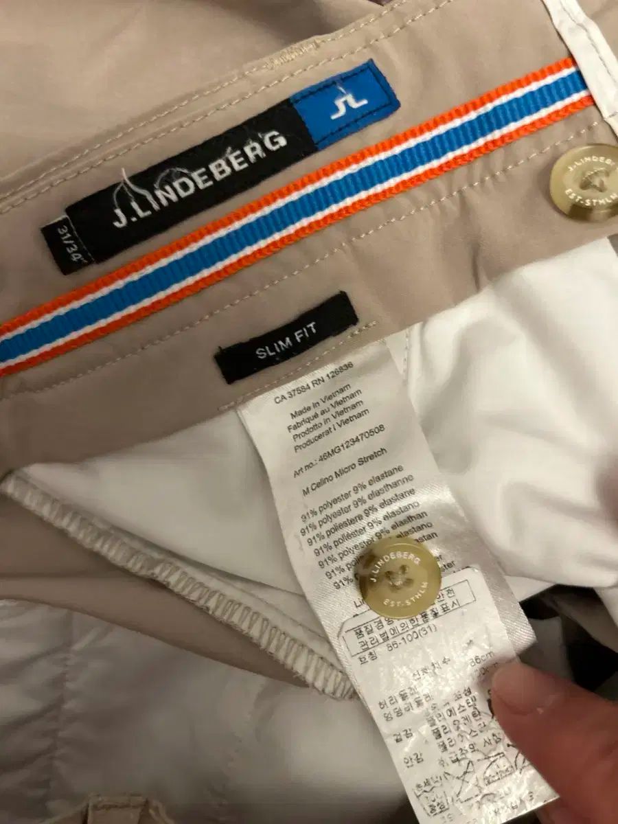J リンドバーグ ベージュ ズボン 31