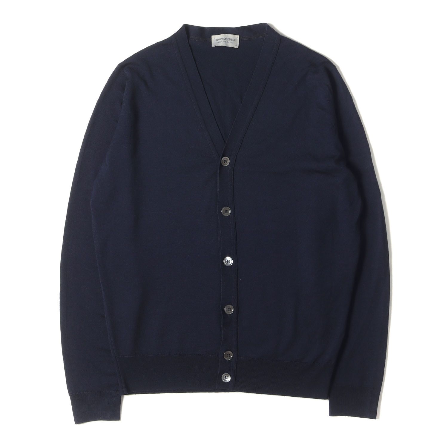 JOHN SMEDLEY ジョンスメドレー カーディガン サイズ:M ハイゲージ 