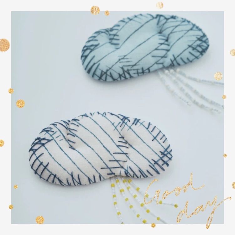 ミナペルホネン　after rain ブローチ　新品 ミナペルホネン after rain ブローチ コサージュ⚮ - メルカリ