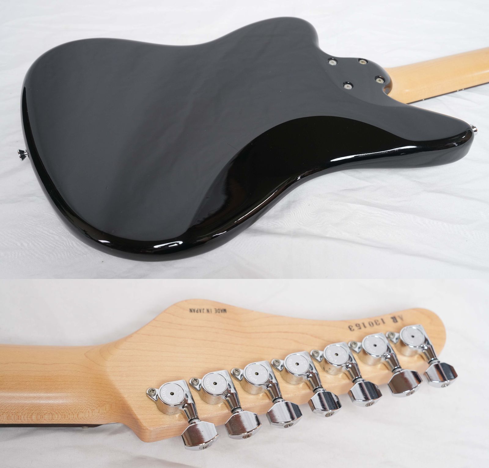 SCHECTER AR-07 ジャガータイプ　7弦ギター SCHECTER シェクター AR-07 BLK / R 7弦ギター ジャガー ロング