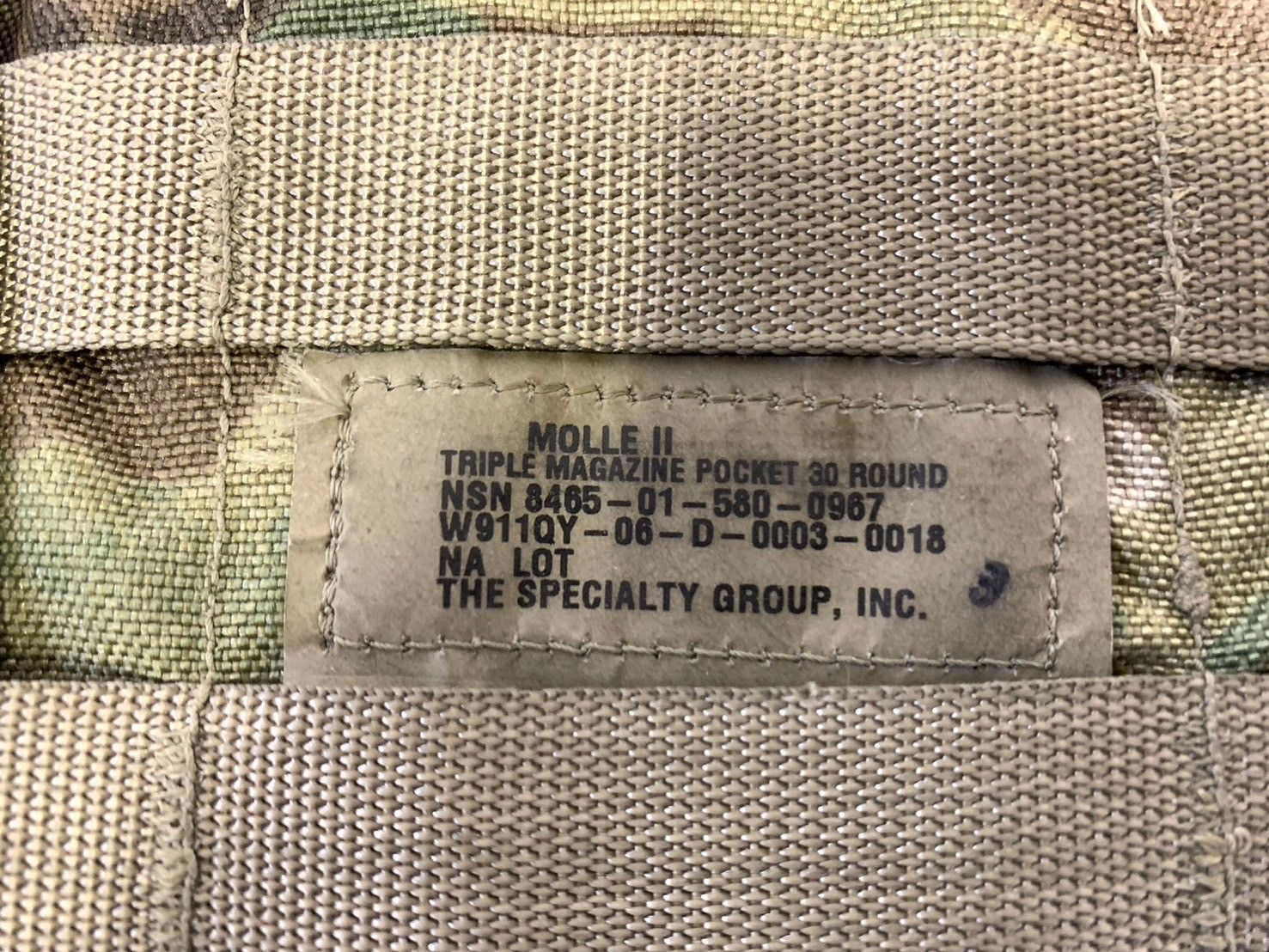 米軍放出品】マガジンポーチ 2個 サイドポーチ M-4 3マガジン