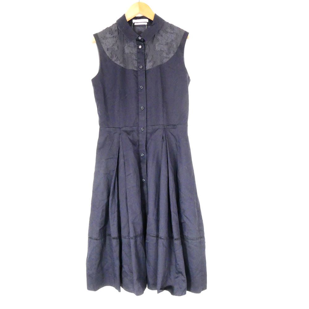FOXEY NEW YORK フォクシー 35627 シャツワンピース 40 Mサイズ
