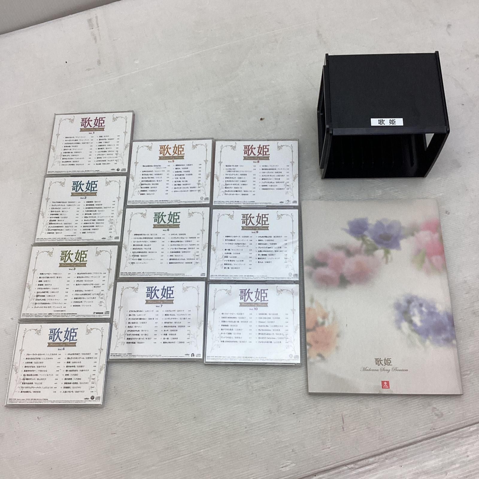 【歌姫　マドンナソングプレミアム】CD全10巻 歌姫 マドンナ ソング プレミアム CD全10巻 : ユーキャン通販